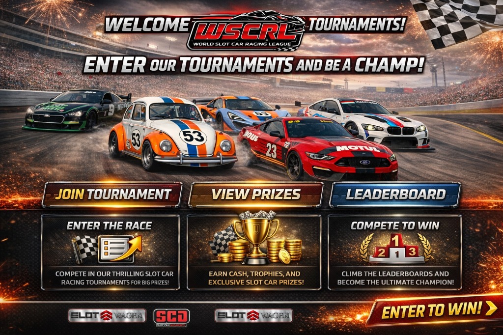 WSCRL Tournaments - Enter the race and become a champ